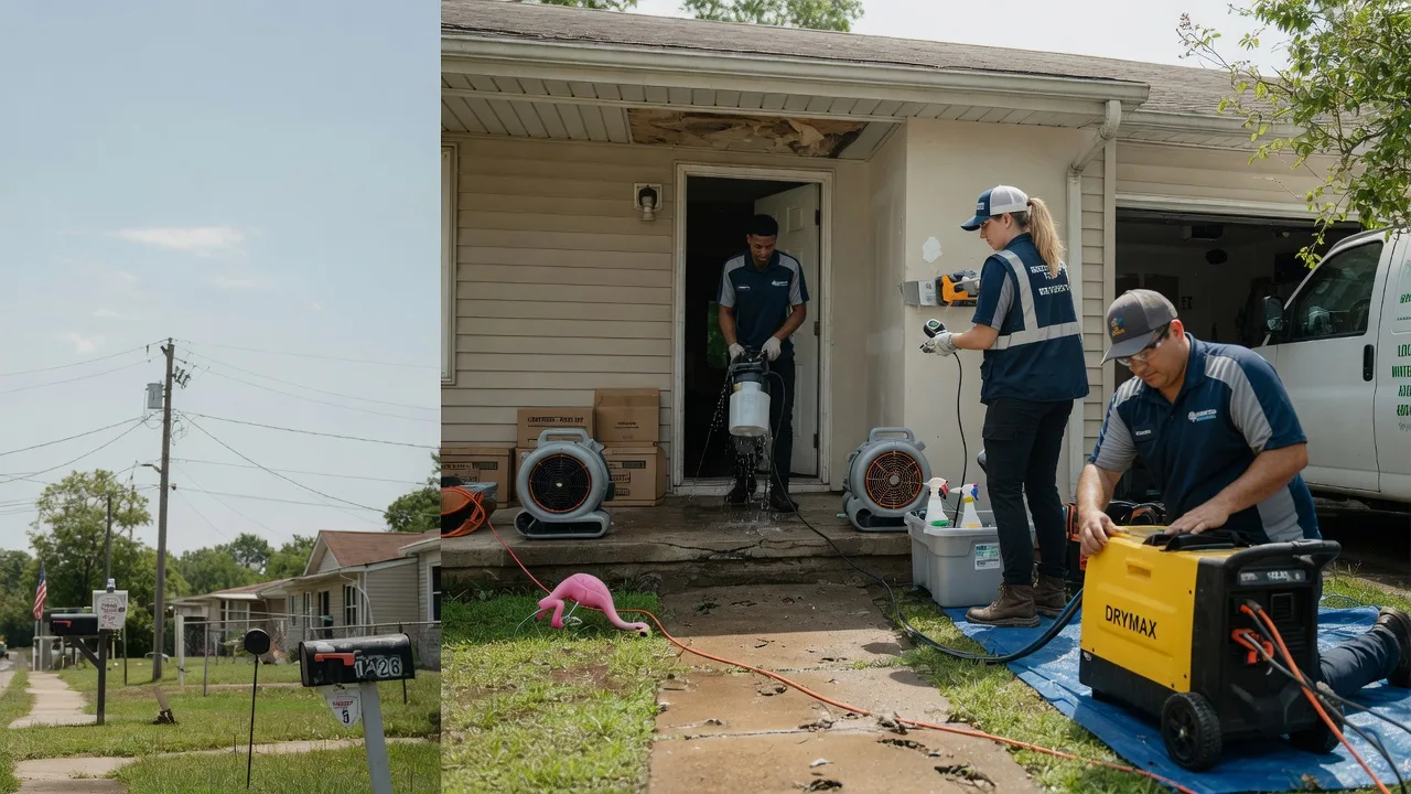 Storm Damage Water Removal in Greenville, IN near me